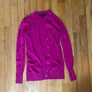 Women's Pink Cardigan Sweater